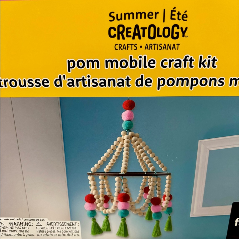 Creatology Colorful Pom Mobile Craft Kit
